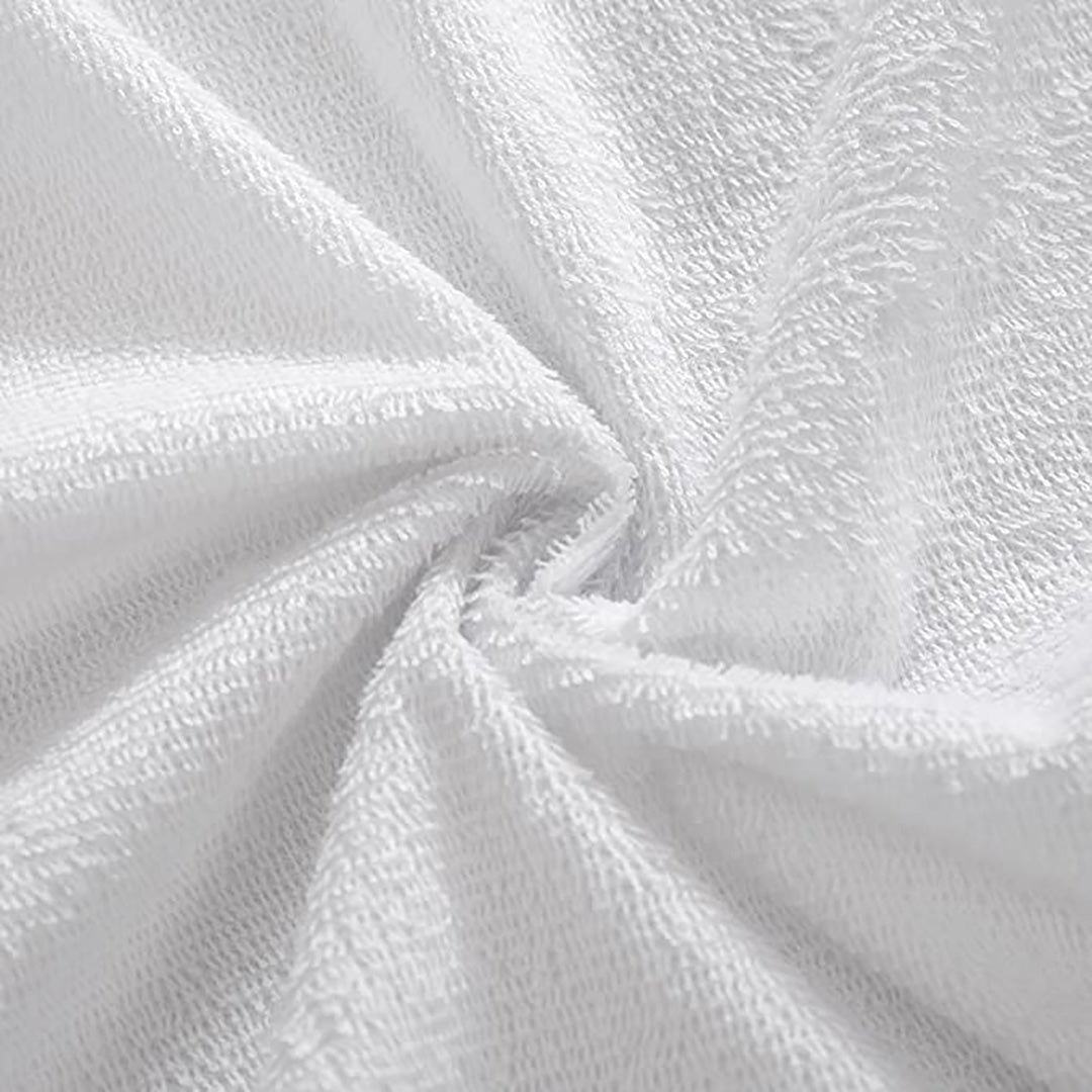 Zipper Waterproof Mattress Protector (White)