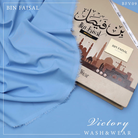 Luxury Wash & Wear”-Sky Blue BFV09