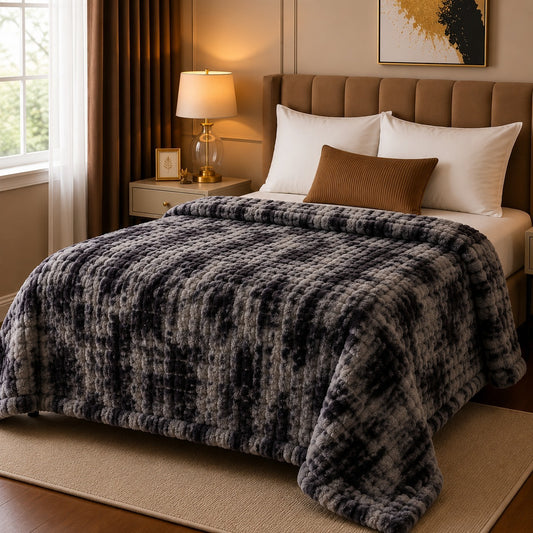 Bubble Printed Super Soft AC Blanket (SH 210)