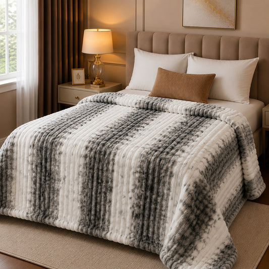 Bubble Printed Super Soft AC Blanket (SH 213)